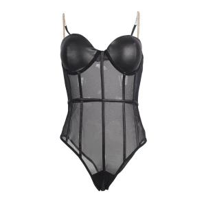 SUBBLIME - BODY NOIR  BRETELLES CHAÃNE L/XL