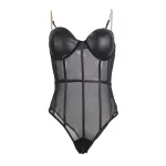 SUBBLIME - BODY NOIR  BRETELLES CHAÃNE L/XL