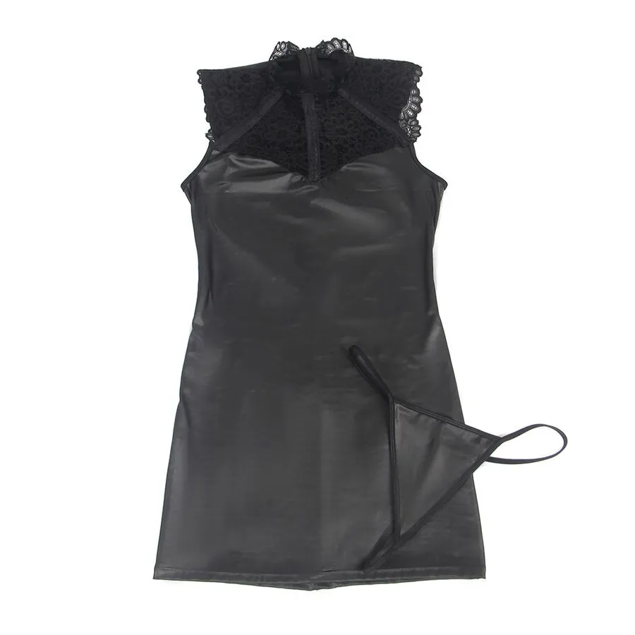 SUBBLIME - ABITO IN PELLE SEXY L/XL