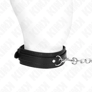 KINK - ОЖЕРЕЛЬЕ С УЗОРОМ ЗМЕИ НА ПОВОДКЕ 65 СМ