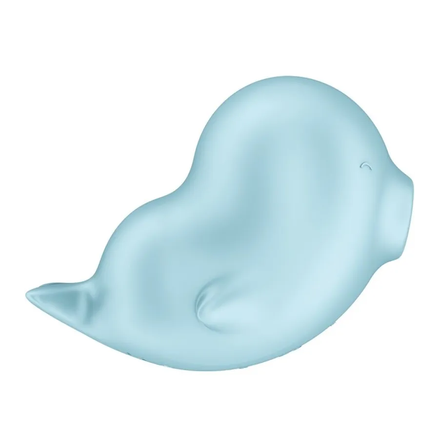 SATISFYER - SASSY SEAL STIMULATOR VIBRATOR BLUE | Pasio