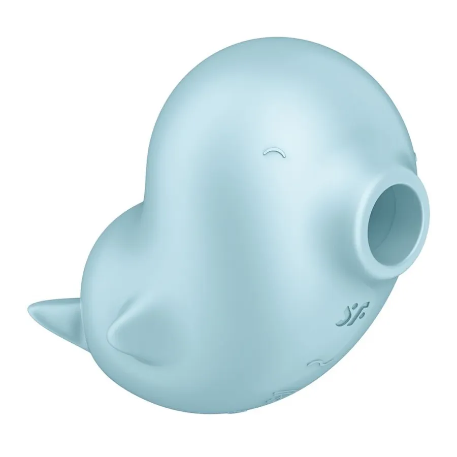 SATISFYER - SASSY SEAL STIMULATOR VIBRATOR BLUE | Pasio
