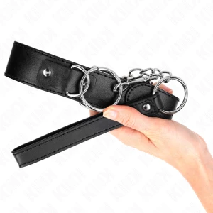 KINK - COLLIER MODÃLE BASIC AVEC LAISSE MODÃLE 4 RÃGLABLE 36-43 CM