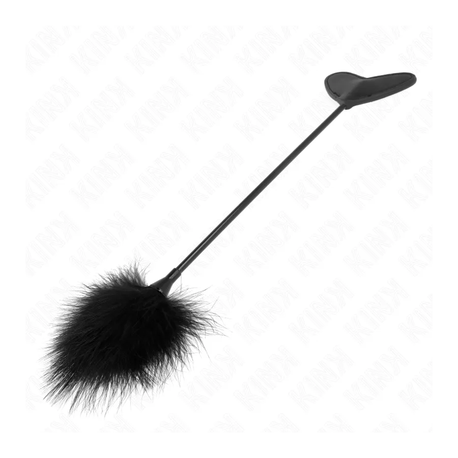 KINK - TICKLE FEATHERS WITH HEART PADDLE 31 CM