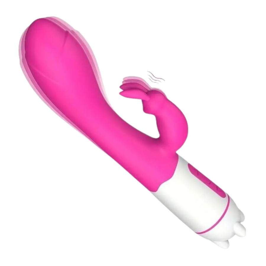 ARMONY - HAPPY VIBRATORE E STIMOLATORE CONIGLIO FUCSIA