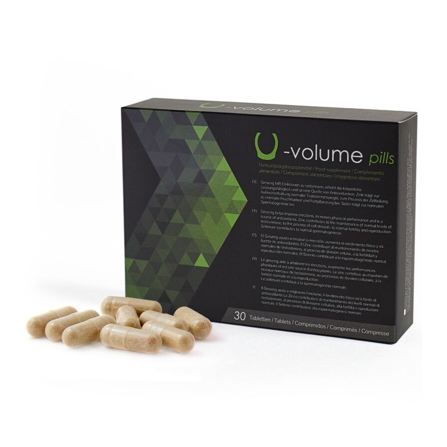 500 COSMETICS - U-VOLUME AUMENTA LA QUALITÀ E LA QUANTITÀ DELLO SPERMA - 30 CAPSULE