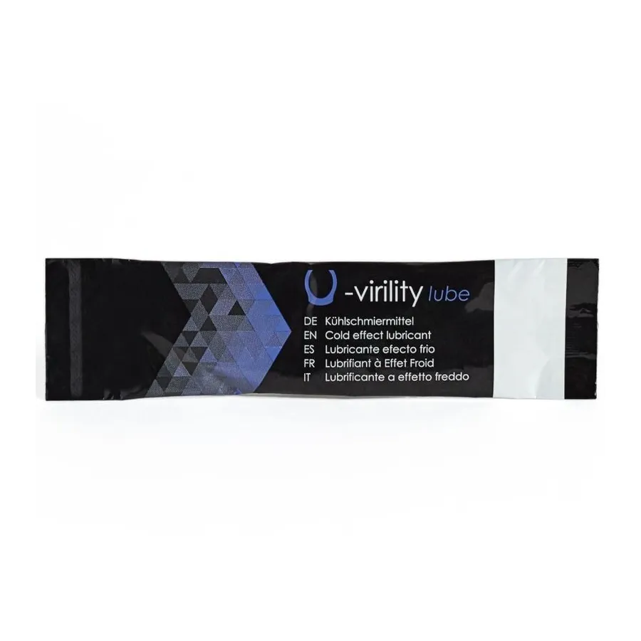 500 COSMETICS - U-VIRILITY LUBE LUBRIFICANTE EFFETTO FREDDO 10 X 5 ML