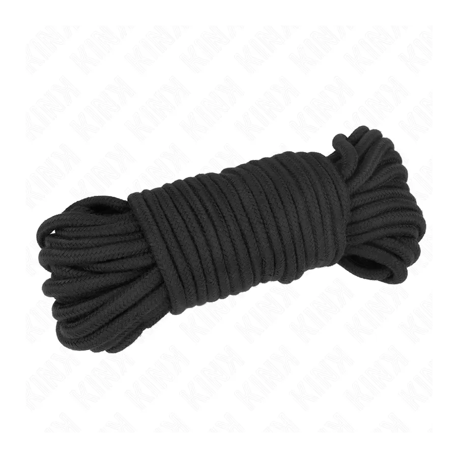 KINK - COTTON ROPE 20 METER BLACK