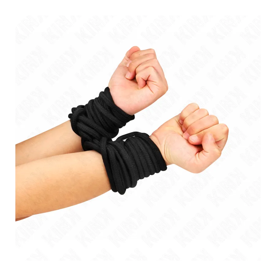 KINK - COTTON ROPE 20 METER BLACK