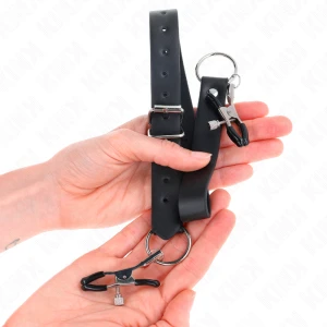 KINK - 4 ЗАЖИМА ДЛЯ КЛИТА, РЕГУЛИРУЕМЫЕ 34-48 СМ