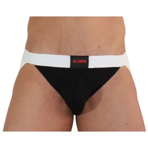 BURN - 004 JOCK SHINY ЧЕРНЫЙ/БЕЛЫЙ