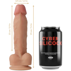 CYBER SILICOCK СТРЭП-ОН ЖИДКИЙ СИЛИКОН ОЛИВЕР С 3 КОЛЬЦАМИ БЕСПЛАТНО