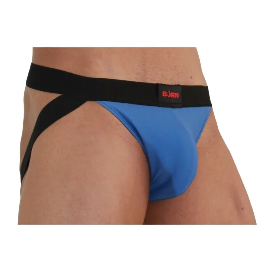 BURN - 008 JOCK BLU / NERO XL