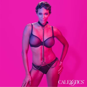 CALEXOTICS - ЦЕПОЧНОЙ ОШЕЙНИК И ПОВОДОК EUPHORIA