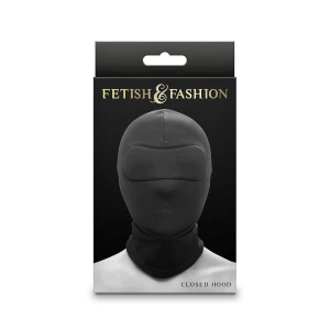 NS NOVELTIES - ФЕТИШ И МОДА ЗАКРЫТЫЙ КАПЮШОН НЕЙЛОН ЧЕРНЫЙ