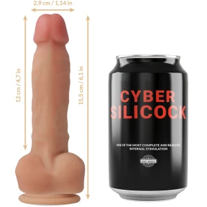 CYBER SILICOCK СТРАПОН ANSEL WITH 3 RINGS FREE