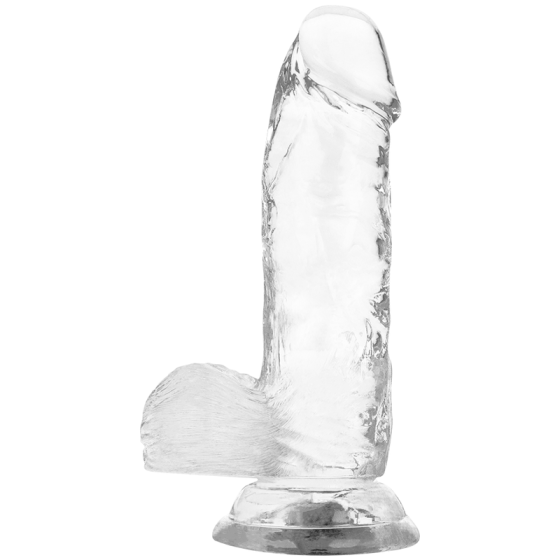 X RAY - HARNESS + CLEAR COCK WITH BALLS 15.5 CM X 3.5 CM