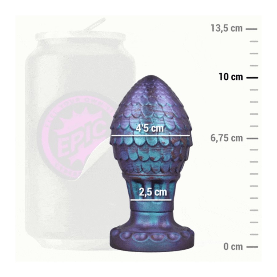 EPIC - VRAKOS PLUG ANALE DRAGON EGG TAGLIA S