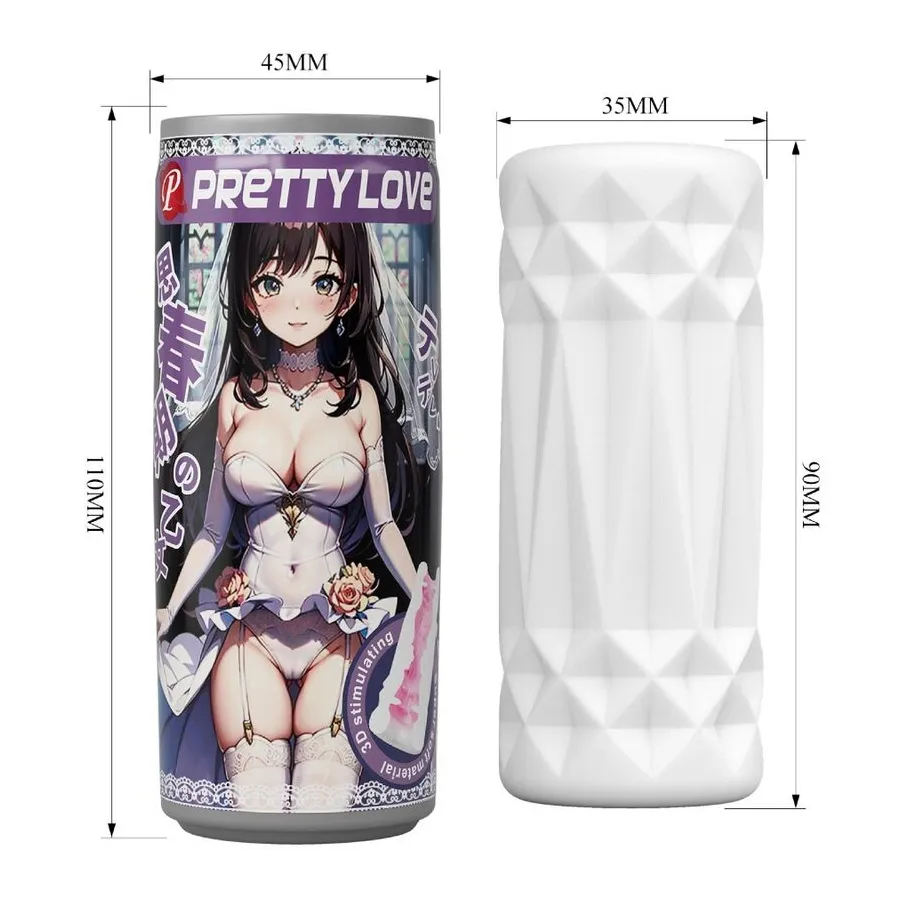 PRETTY LOVE - MASTURBATORE MASCHILE CAN MODELLO 2