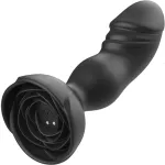 ARMONY - ВИБРАТОР EXTREME A BLOOM ROSE И ANAL ПРОБКА, ПУЛЬТ ДИСТАНЦИОННОГО УПРАВЛЕНИЯ, ЧЕРНЫЙ