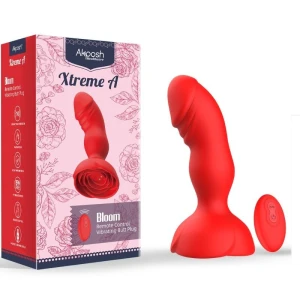 ARMONY - EXTREME A BLOOM VIBRATEUR ROSE ET PLUG ANAL TÃLÃCOMMANDE ROUGE