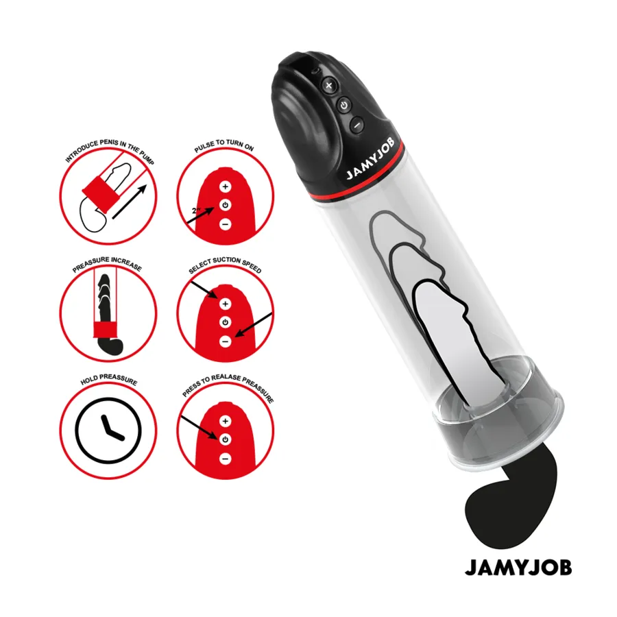 JAMYJOB - XPAND AUTOMATIC PUMP 3 SUCTION LEVELS GREY