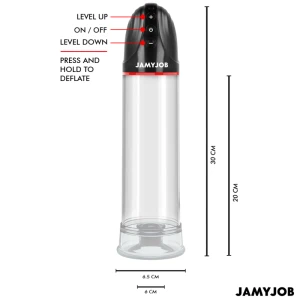JAMYJOB - АВТОМАТИЧЕСКИЙ НАСОС XPAND 3 УРОВНЯ ВСАСЫВАНИЯ СЕРЫЙ