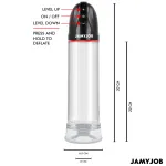 JAMYJOB - АВТОМАТИЧЕСКИЙ НАСОС XPAND 3 УРОВНЯ ВСАСЫВАНИЯ СЕРЫЙ