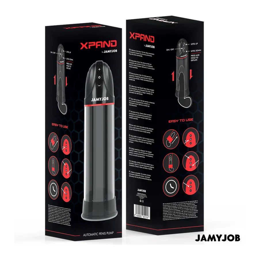 JAMYJOB - XPAND AUTOMATIC PUMP 3 SUCTION LEVELS GREY