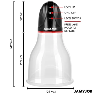 JAMYJOB - АВТОМАТИЧЕСКИЙ ТЕСТОВЫЙ НАСОС XPAND LITE, 3 УРОВНЯ ВСАСЫВАНИЯ, СЕРЫЙ