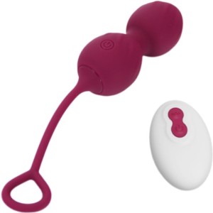 ARMONY - BLOSSOMS HALTÃRE VAGINALE VIBRATION TÃLÃCOMMANDE 10 VIBRATIONS ROUGE FONCÃ