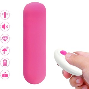 ARMONY - SPLASH JOIE VIBRATEUR BULLET TÃLÃCOMMANDE EN SILICONE 10 VIBRATIONS 75 X 19 CM ROSE