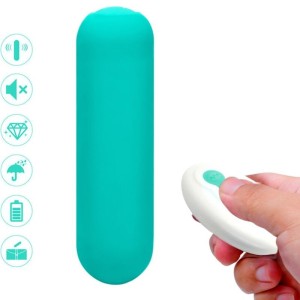 ARMONY - SPLASH JOIE VIBRATEUR BULLET TÃLÃCOMMANDE EN SILICONE 10 VIBRATIONS 75 X 19 CM VERT
