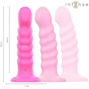 INTENSE - CINDY VIBRATEUR TAILLE L DESIGN SPIRALE 10 VIBRATIONS ROSE TÃLÃCOMMANDE
