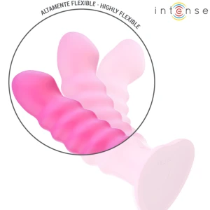 INTENSE - CINDY VIBRATEUR TAILLE L DESIGN SPIRALE 10 VIBRATIONS ROSE TÃLÃCOMMANDE