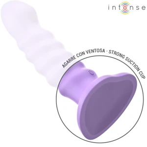 INTENSE - BRENDA VIBRATEUR TAILLE M DESIGN SPIRALE 10 VIBRATIONS VIOLET TÃLÃCOMMANDE