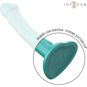 INTENSE - KATIE VIBRATEUR AVEC VENTOUSE 10 VIBRATIONS TÃLÃCOMMANDE BLEUE