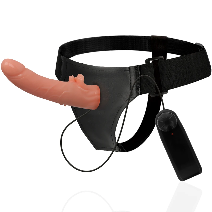 HARNESS ATTRACTION - RNES VIBRATOR HECTOR 20 X 3.5CM