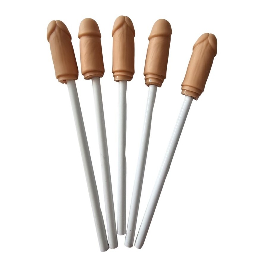 DIABLO PICANTE - 5 MATITE CON PUNTA DEL PENE NATURALE