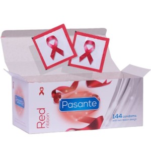 PASANTE - ПРЕЗЕРВАТИВЫ RED RIBBON 144 ЕДИНИЦЫ