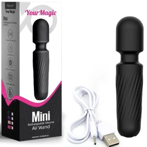 ARMONY - YOUR MAGIC MASSEUR  VIBRATEUR RECHARGEABLE 10 VIBRATIONS NOIR