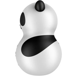SATISFYER - КАРМАННЫЙ СТИМУЛЯТОР И ВИБРАТОР PANDA, ЧЕРНО-БЕЛЫЙ