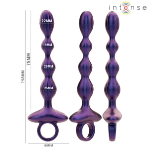 INTENSE - JACKIE PLUG ANAL VIBRANT MODÃLE 1 TÃLÃCOMMANDE