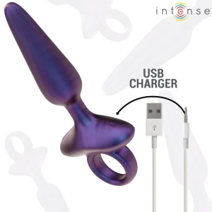 INTENSE - MARLON PLUG ANAL VIBRANT MODÃLE 4 TÃLÃCOMMANDE