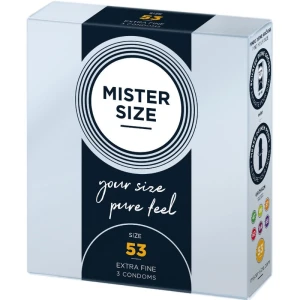 MISTER SIZE - РАЗМЕР ПРЕЗЕРВАТИВОВ M 53 ММ (3 ЕДИНИЦЫ)