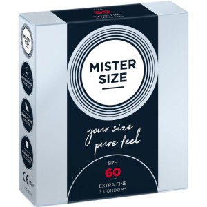 MISTER SIZE - PRESERVATIVO TAGLIA XL 60 MM (3 UNITÃ)