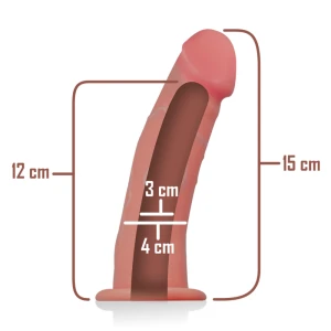 INTENSE - ПОЛЫЙ СТРАПОН EXTENDER 16 X 3 CM