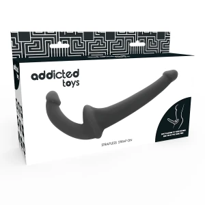 ADDICTED TOYS ДИЛДО С РНК БЕЗ ФИКСАЦИИ ЧЕРНОЕ