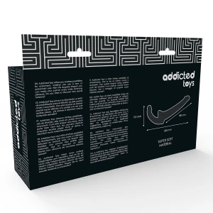 ADDICTED TOYS ДИЛДО С РНК БЕЗ ФИКСАЦИИ ЧЕРНОЕ