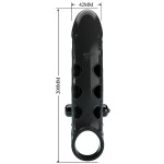 ROMANCE - VIBRATING PENIS SLEEVE BLACK
